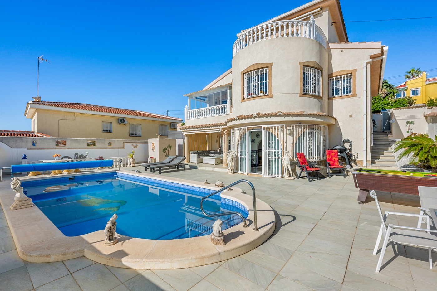 Villa with 3 bedrooms and 3 bathrooms in Ciudad Quesada – Rojales | Ref: T-003562
